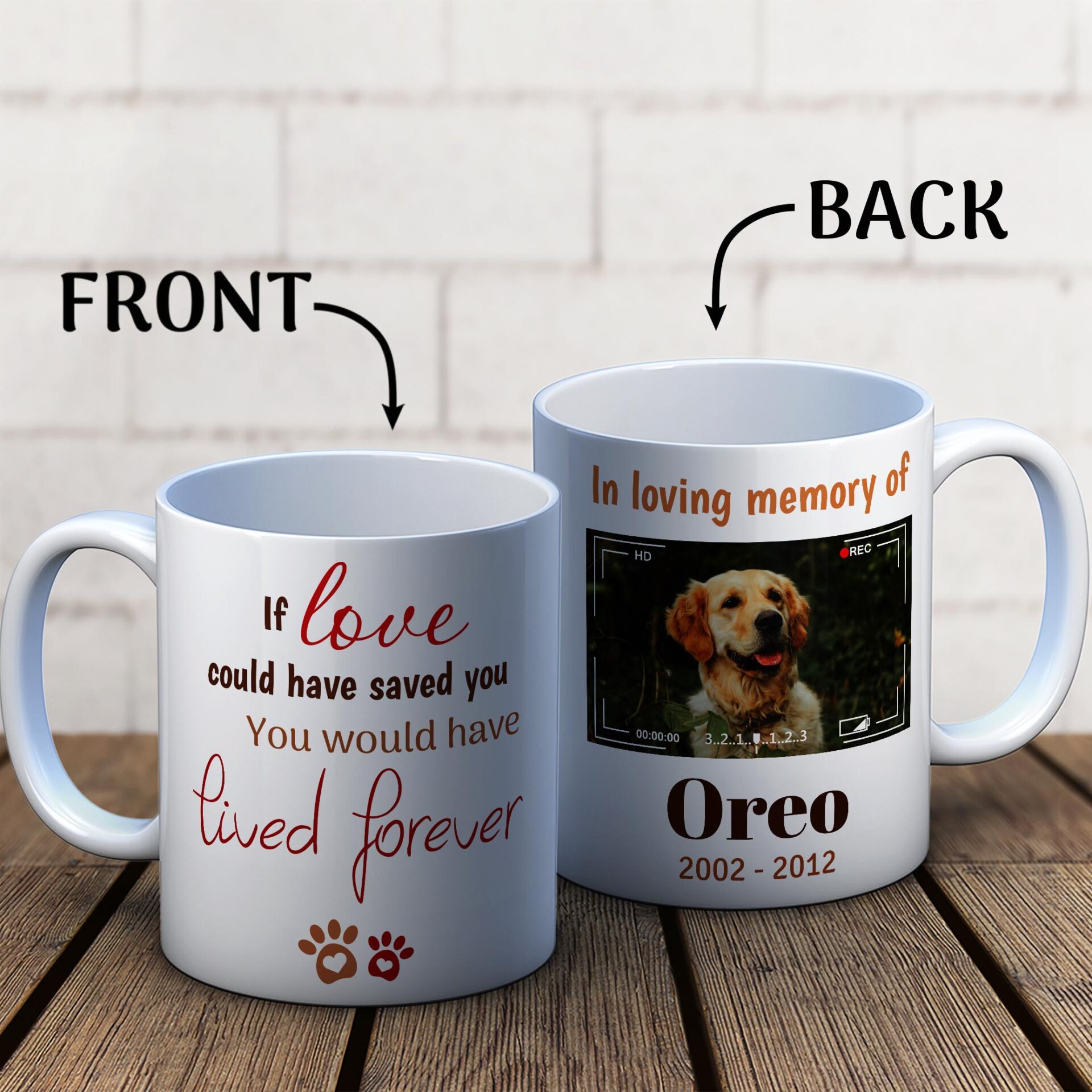 Heart Touching Gift Ideas for Someone who lost A Pet | Just In Canvas